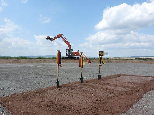 Spatenstich Weiterbau A 71