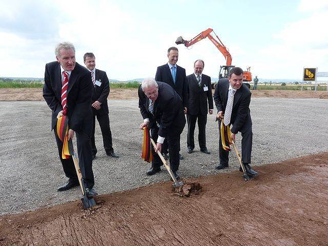 Spatenstich Weiterbau A 71