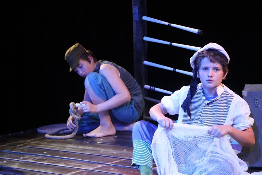 Das Flo&szlig; ist los! - Zappelini sticht in See