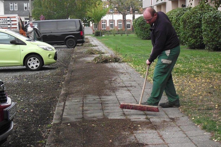 Einsatz in der Justus-Jonas-Stra&szlig;e