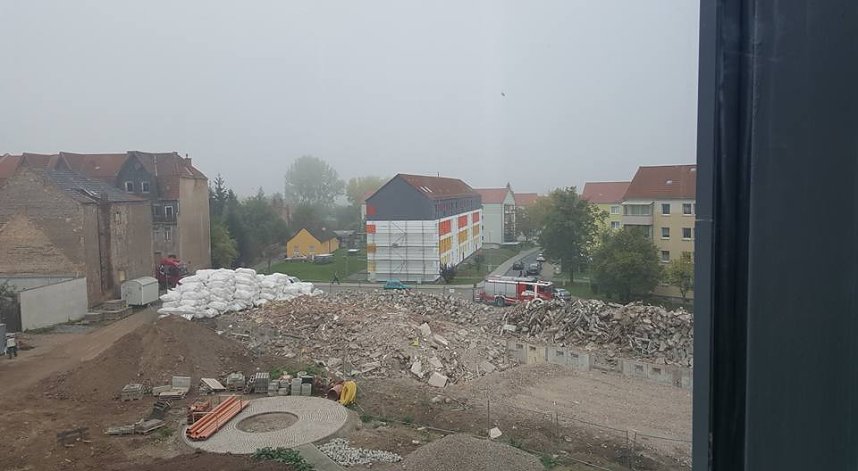 Gasleistung in Bleicherode besch&auml;digt