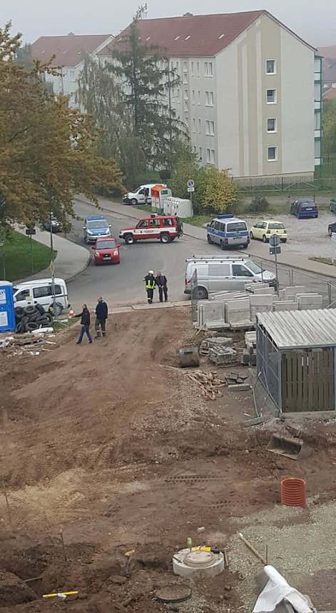 Gasleistung in Bleicherode besch&auml;digt