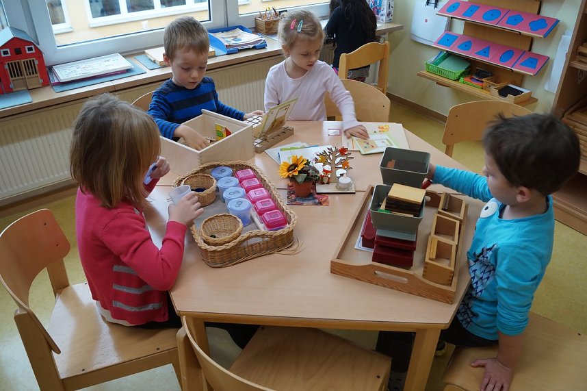 Tag der offenen T&uuml;r im Montessori-Kinderhaus