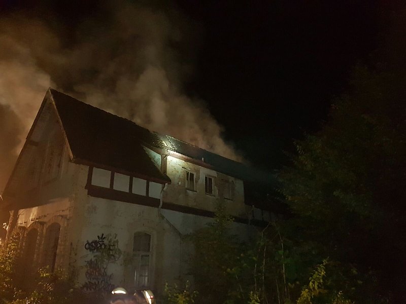 Feuer in Steierbergklinik