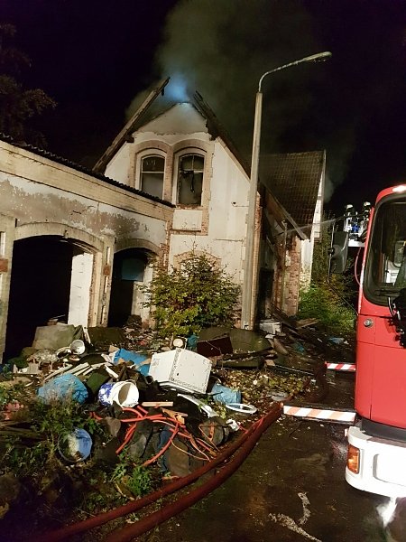 Feuer in Steierbergklinik