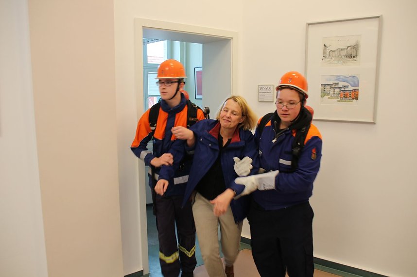 Tolle &Uuml;bung mit den Jugendwehren