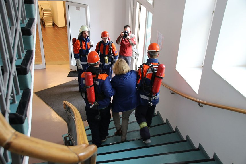 Tolle &Uuml;bung mit den Jugendwehren