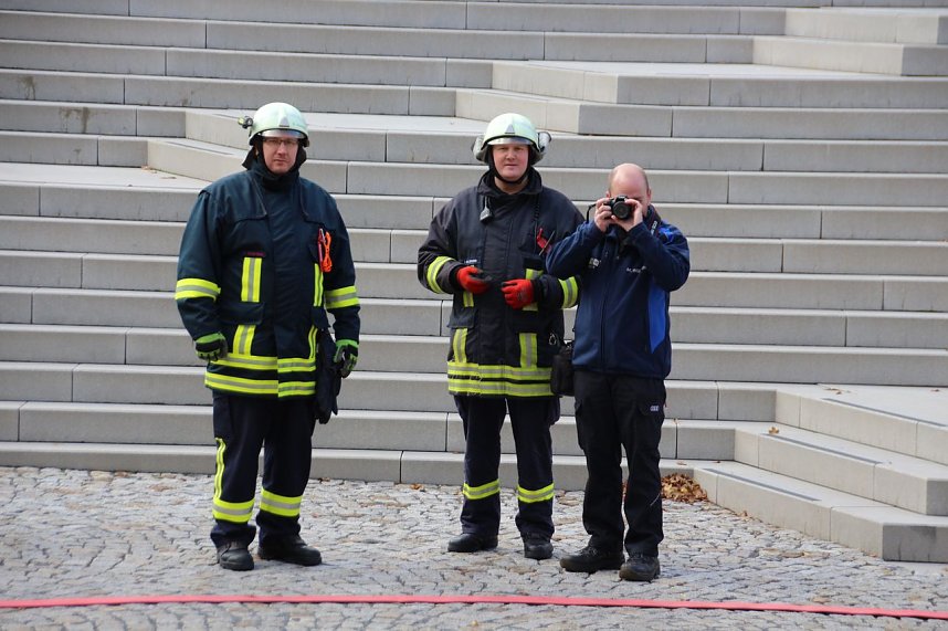 Tolle &Uuml;bung mit den Jugendwehren