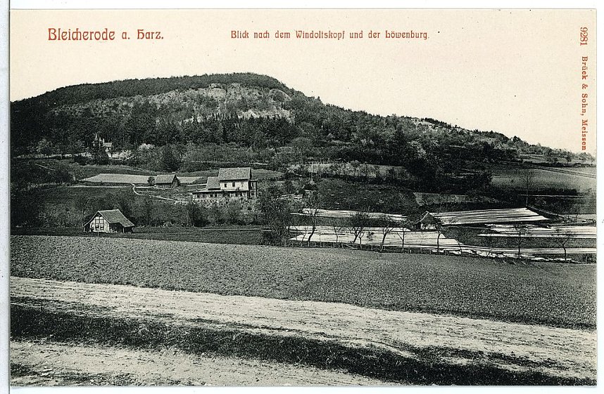 Bleicherode, Ilfeld und Nordhausen anno 1906/07