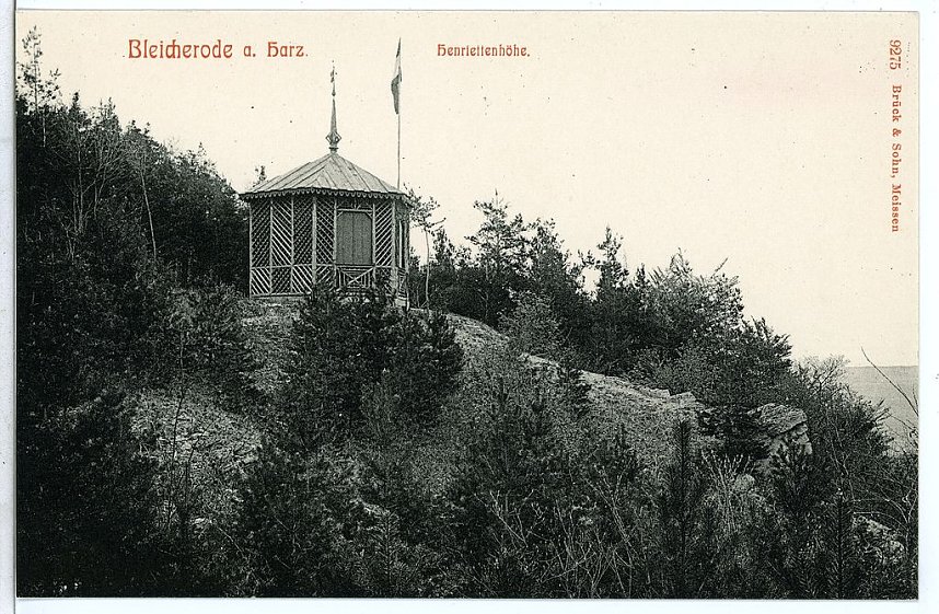 Bleicherode, Ilfeld und Nordhausen anno 1906/07
