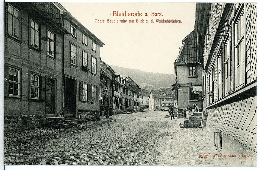 Bleicherode, Ilfeld und Nordhausen anno 1906/07