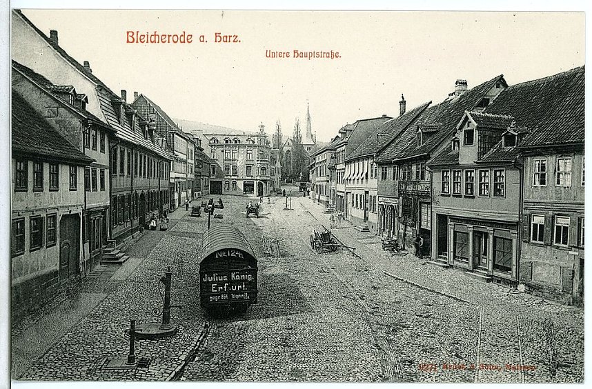 Bleicherode, Ilfeld und Nordhausen anno 1906/07