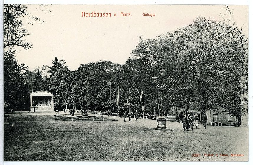 Bleicherode, Ilfeld und Nordhausen anno 1906/07