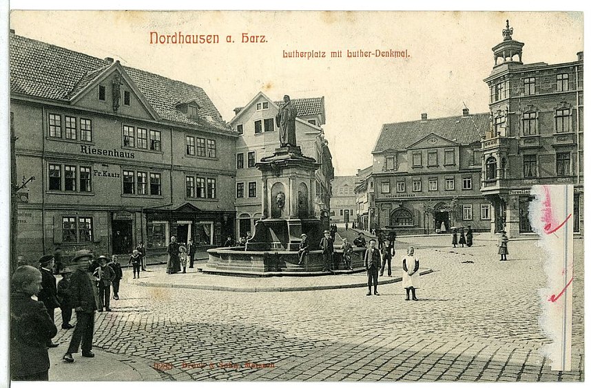 Bleicherode, Ilfeld und Nordhausen anno 1906/07