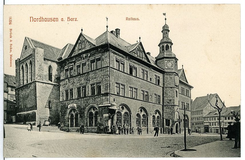 Bleicherode, Ilfeld und Nordhausen anno 1906/07