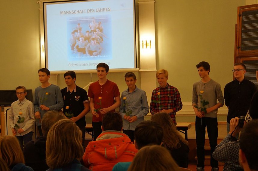 Schwimm-Mannschaft Jungen WKII