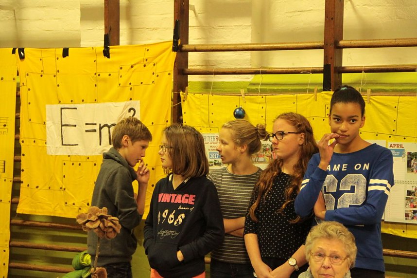 In Harztor lie&szlig; man heute das Musical "Ritter Rost feiert Geburtstag" noch einmal Revue passieren