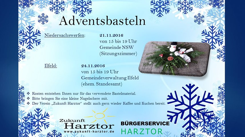 Laternenbasteln in Harztor