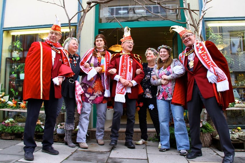 Schl&uuml;ssel&uuml;bergabe in Bleicherode