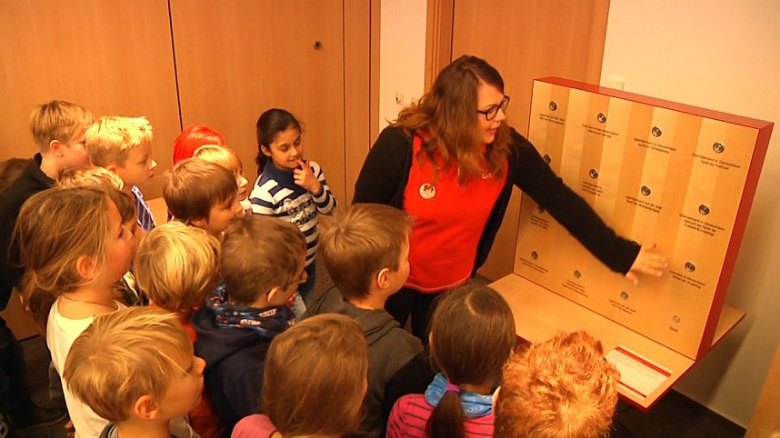 Faszination Mathematik - neue Ausstellung in der Kreissparkasse Nordhausen