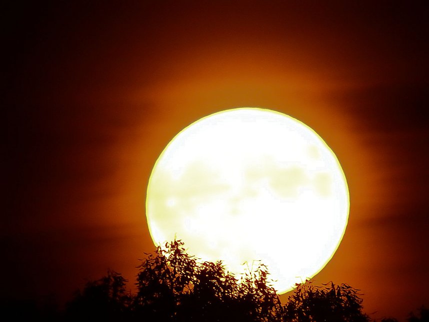 Gefunden: Der Supermond