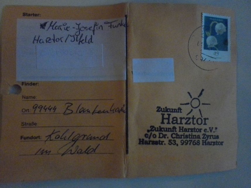 Erste Gru&szlig;karte kehrte zur&uuml;ck