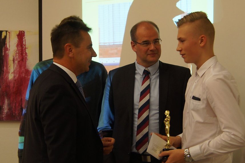 Ehrung der Sportchampions- und botschafter