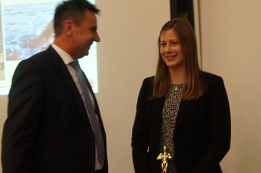 Ehrung der Sportchampions- und botschafter