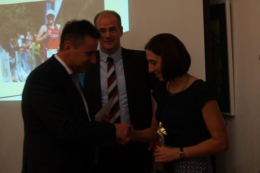 Ehrung der Sportchampions- und botschafter