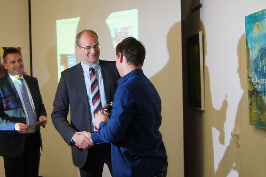 Ehrung der Sportchampions- und botschafter