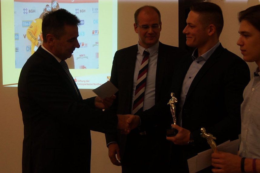 Ehrung der Sportchampions- und botschafter