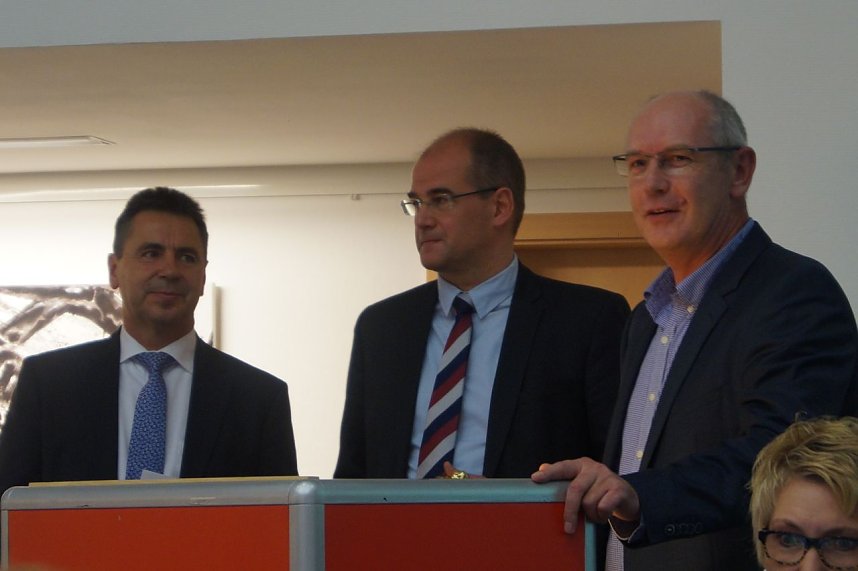 Ehrung der Sportchampions- und botschafter