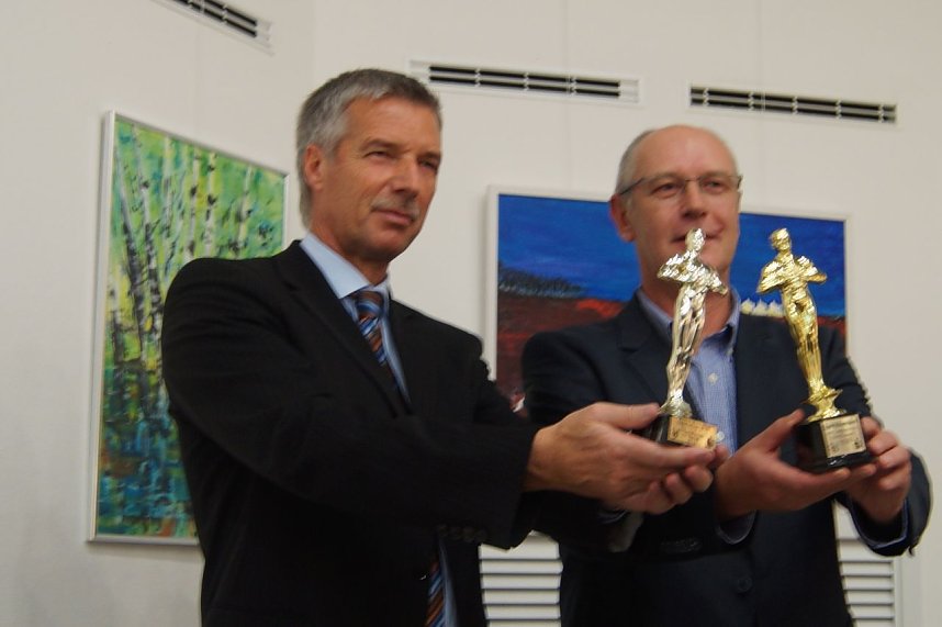 Ehrung der Sportchampions- und botschafter