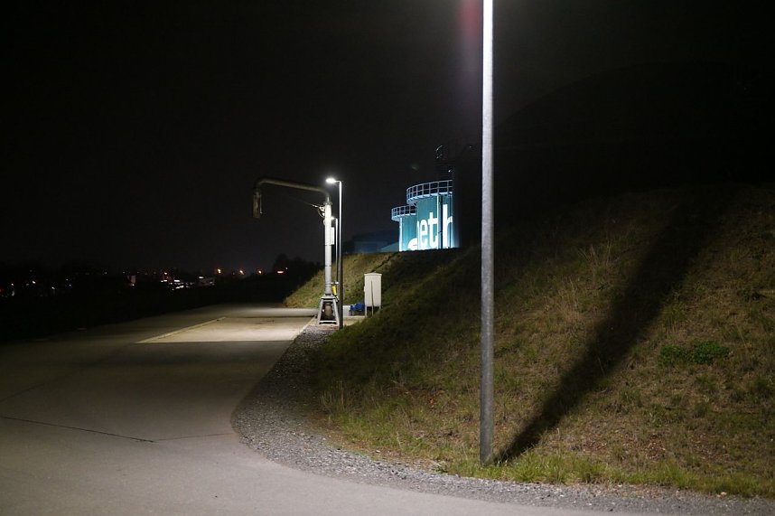 &Uuml;bung in der Biomethan-Anlage der EVN