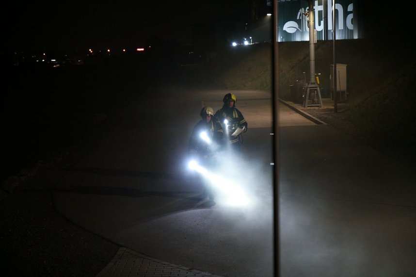 &Uuml;bung in der Biomethan-Anlage der EVN