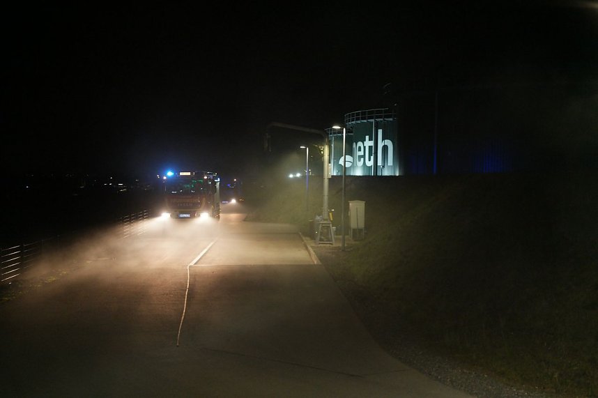 &Uuml;bung in der Biomethan-Anlage der EVN