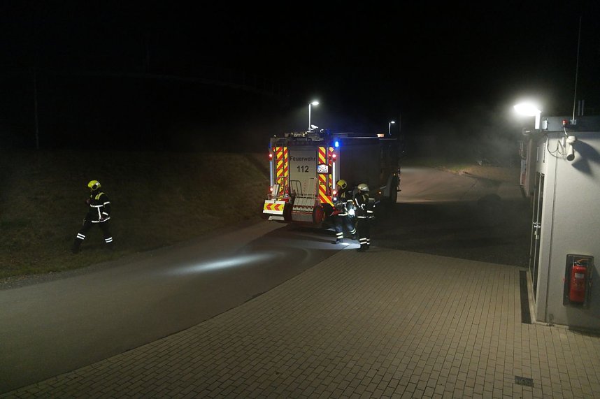 &Uuml;bung in der Biomethan-Anlage der EVN