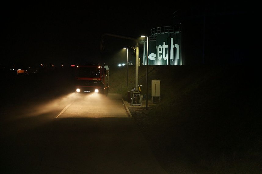 &Uuml;bung in der Biomethan-Anlage der EVN