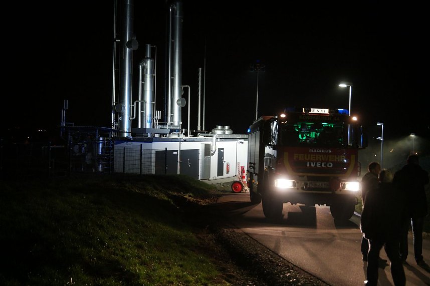 &Uuml;bung in der Biomethan-Anlage der EVN