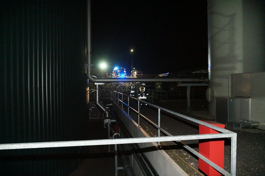 &Uuml;bung in der Biomethan-Anlage der EVN