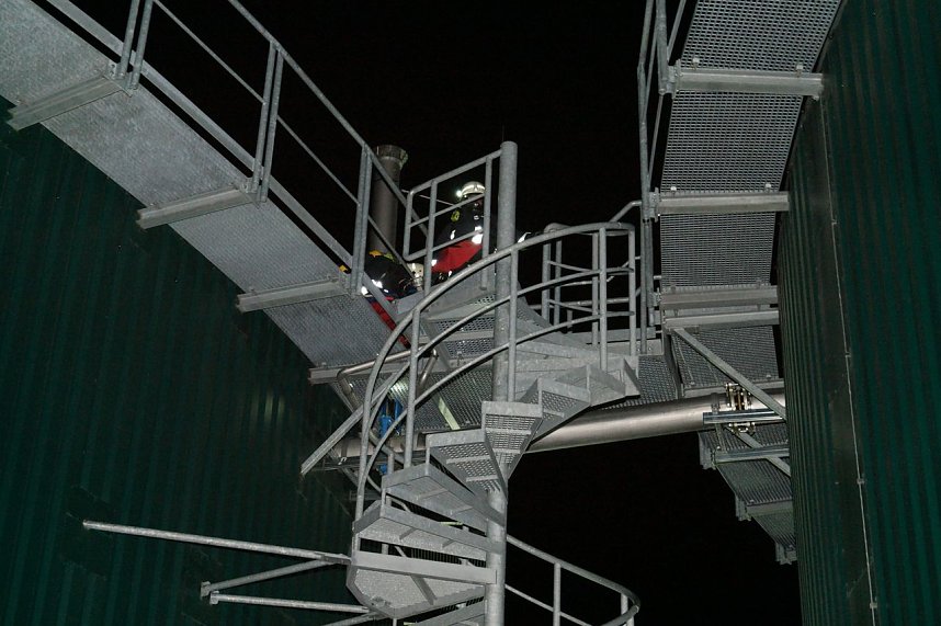 &Uuml;bung in der Biomethan-Anlage der EVN