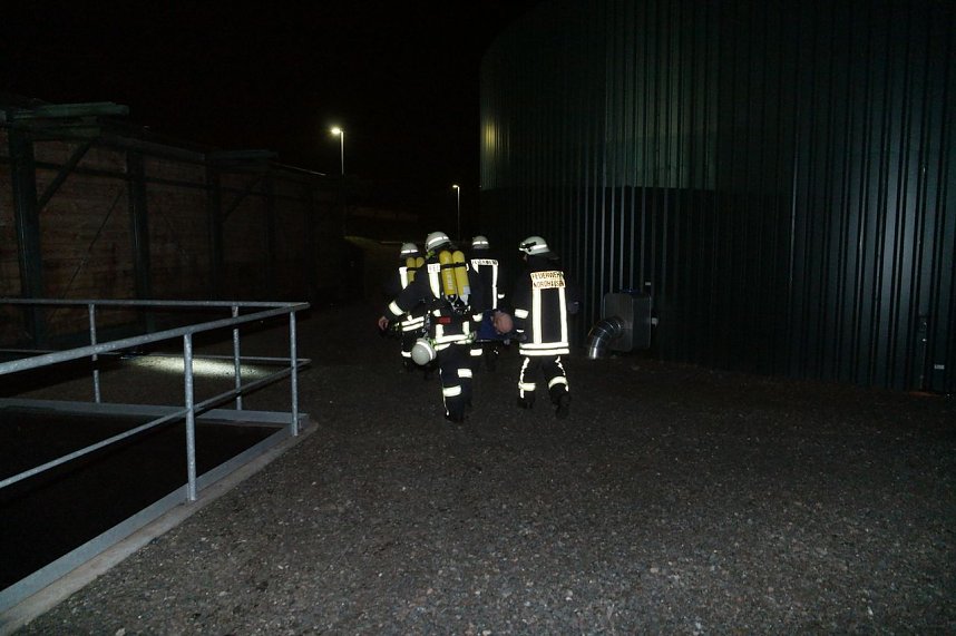 &Uuml;bung in der Biomethan-Anlage der EVN