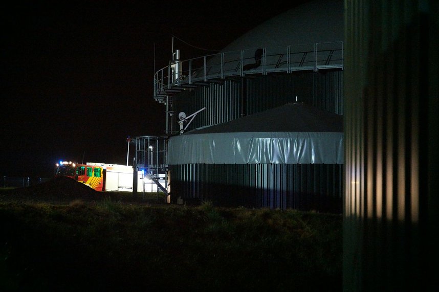 &Uuml;bung in der Biomethan-Anlage der EVN