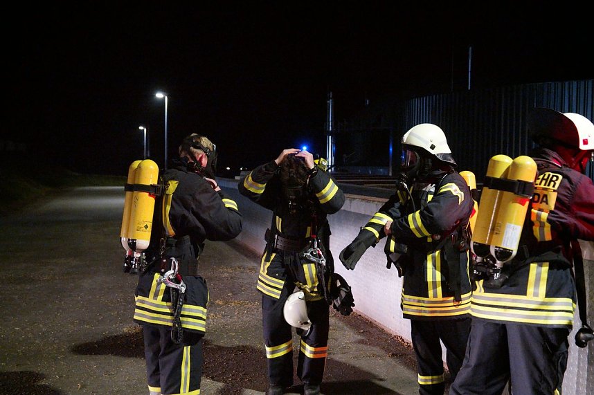 &Uuml;bung in der Biomethan-Anlage der EVN