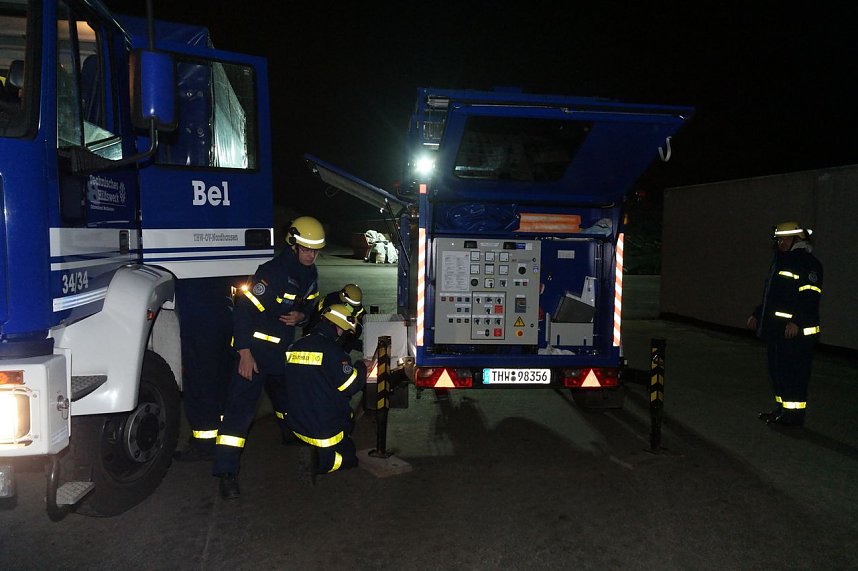 &Uuml;bung in der Biomethan-Anlage der EVN