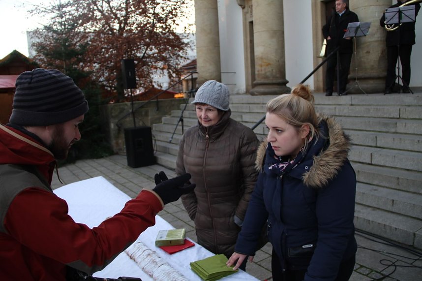 Weihnachtsmarkt am Nordh&auml;user Theater er&ouml;ffnet
