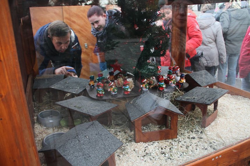 Weihnachtsmarkt am Nordh&auml;user Theater er&ouml;ffnet