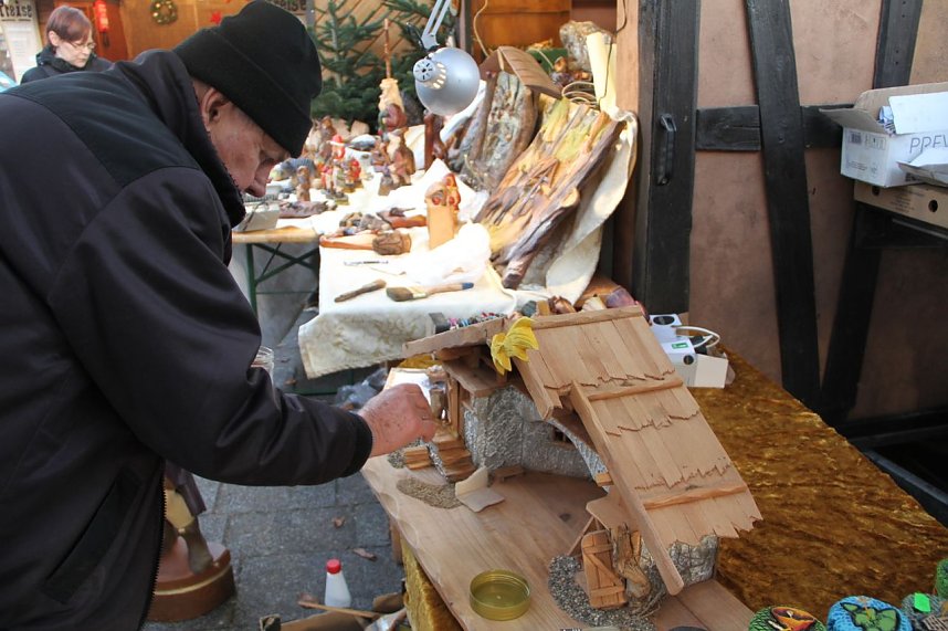 Weihnachtsmarkt am Nordh&auml;user Theater er&ouml;ffnet