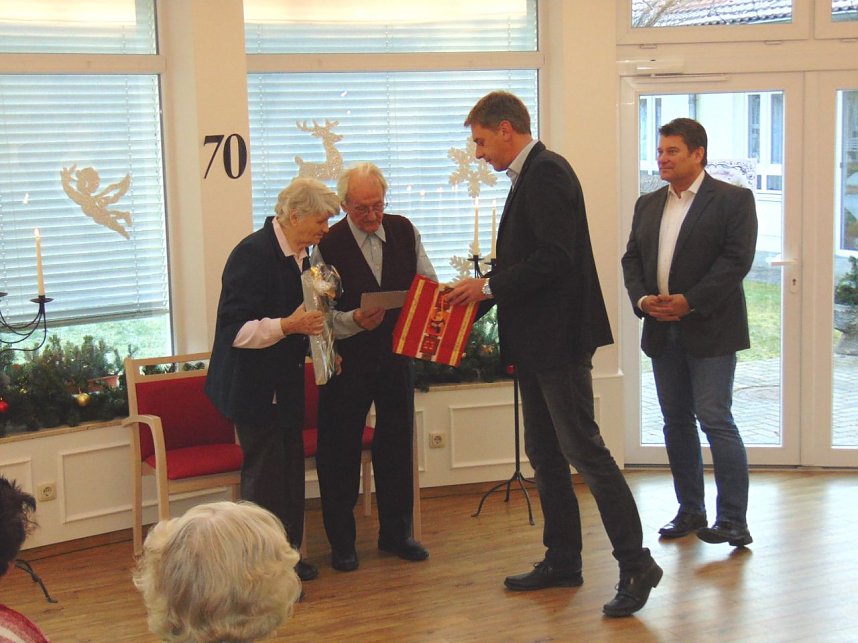 Gnadenhochzeit gefeiert