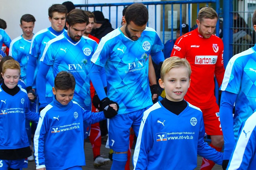 Wacker Nordhausen und Energie Cottbus trennen sich torlos.